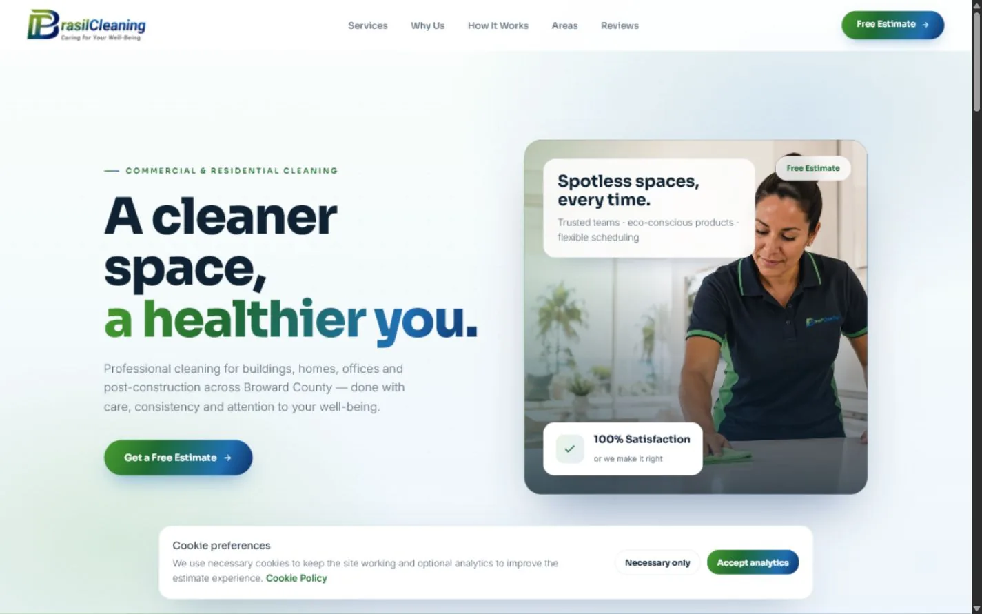Site Brasil Cleaning